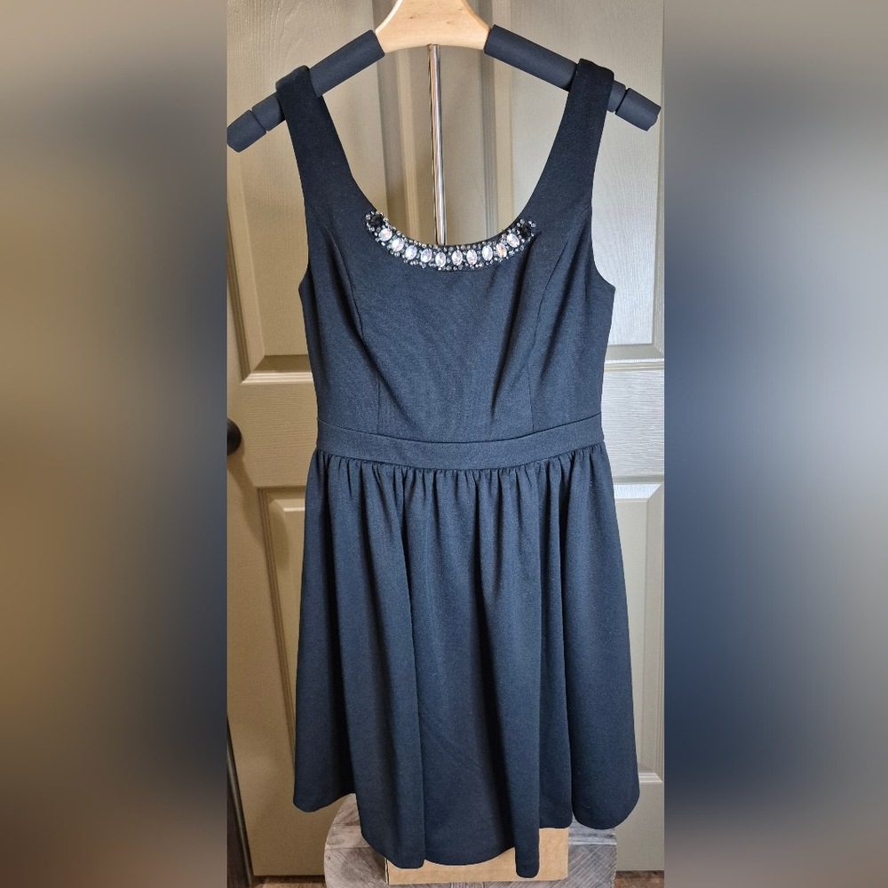 Princess Vera Wang Elegant Black Mini Dress